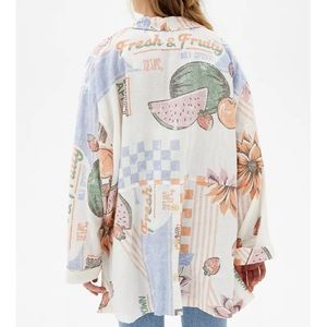 BDG Austin Feedsack Button-Down Shirt